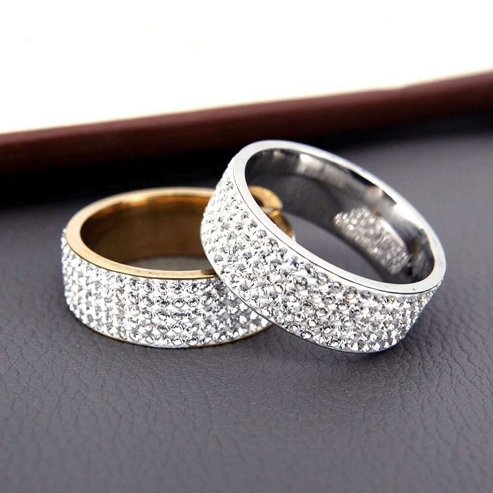 NWT - 5 Row Crystal Bands Multi colors available